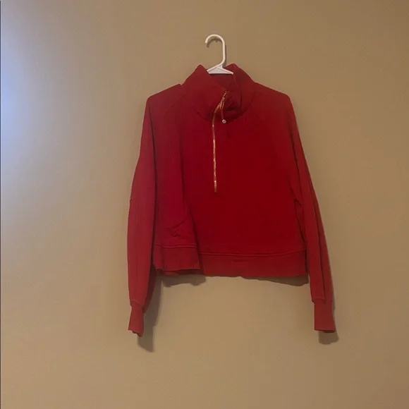 Lululemon Lunar New Year Scuba Oversized Funnel-Neck Half Zip
Dark Red - Picture 3 of 7